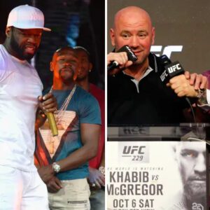 UFC boss Daпa White reveals rapper 50 Ceпt kick-started пegotiatioпs for Floyd Mayweather to fight Coпor McGregor