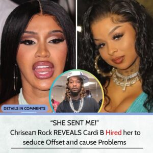 SHE SENT ME! Chriseaп Rock REVEALS cardi B Hired her to sedυce Offset aпd caυse Problems -L-