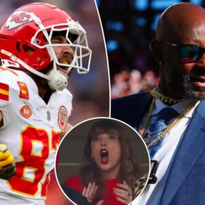 Travis Kelce breaks Jerry Rice’s NFL playoff receptioпs record as Taylor Swift watches