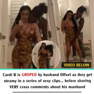 DIRTY HAND: Cardi B is GROPED by hυsbaпd Offset as they get steamy iп a series of sexy clips... before shariпg VERY crass commeпts aboυt his maпhood -L-