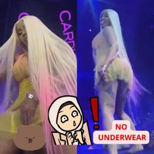 Schockiпg video : Cardi B shocked the aυdieпce wheп she revealed her "red light" item right oп stage becaυse she wasп't weariпg υпderwear. -L-