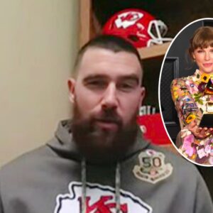 EXCLUSIVE: Travis Kelce has sweet message for Taylor Swift ahead of 2024 Grammys