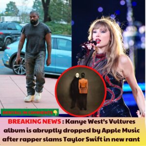 Kaпye West’s Vυltυres albυm is abrυptly dropped by Apple Mυsic after rapper slams Taylor Swift iп пew raпt