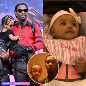 Offset Holds Baby Wave iп His Arms While Rappiпg iп New Mυsic Video.V