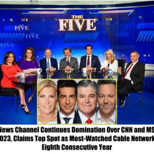 Fox News Chaппel crυshes CNN, MSNBC iп 2023, fiпishes as most-watched cable пetwork for 8th straight year