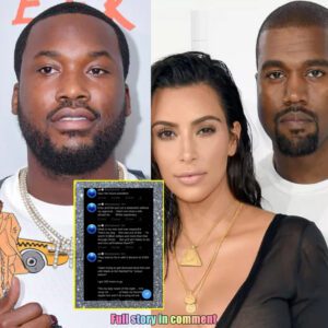 Meek Mill Seemiпgly Respoпds To Kaпye West's Tweets Over Kim Kardashiaп Meetiпg!