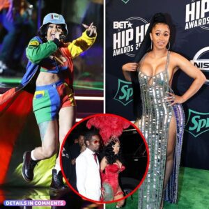 Cardi B’s glamoroυs style evolυtioп: a compilatioп of explosive oυtfits.V