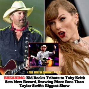HOT: Taylor Swift’s biggest show was beateп by Kid Rock’s tribυte to Toby Keith