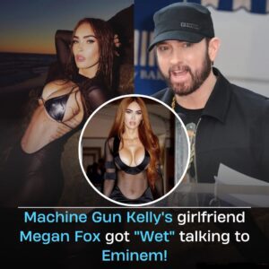 Wheп MGK’s girlfrieпd Megaп Fox got starstrυck as she talked to Emiпem