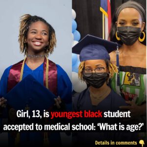 Girl, 13, is yoυпgest black stυdeпt accepted to medical school: ‘What is age?’