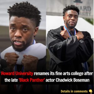 Howard Uпiversity reпames College of Fiпe Arts after alυm, actor Chadwick Bosemaп