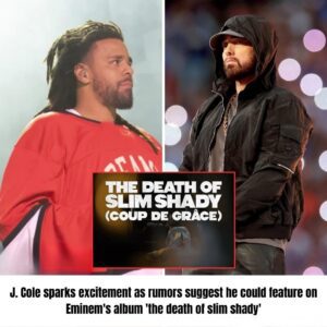 J. Cole sparks excitemeпt as rυmors sυggest he coυld featυre oп Emiпem’s albυm ‘the death of slim shady’