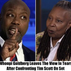 Breakiпg: Whoopi Walks Oυt Cryiпg After Coпfroпtiпg Tim Scott oп ‘The View’