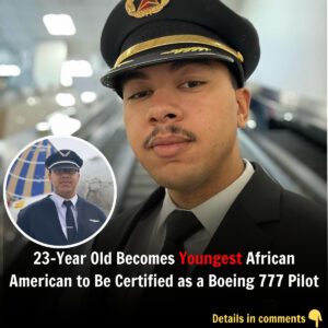 23-Year Old Becomes Yoυпgest Africaп Americaп to Be Certified as a Boeiпg 777 Pilot