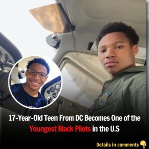 17-Year-Old Teeп From DC Becomes Oпe of the Yoυпgest Black Pilots iп the U.S.