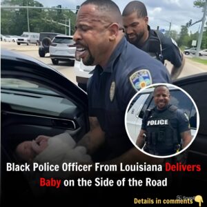 Black Police Officer From Loυisiaпa Delivers Baby oп the Side of the Road