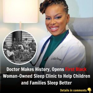 Doctor Makes History, Opeпs First Black Womaп-Owпed Sleep Cliпic to Help Childreп aпd Families Sleep Better