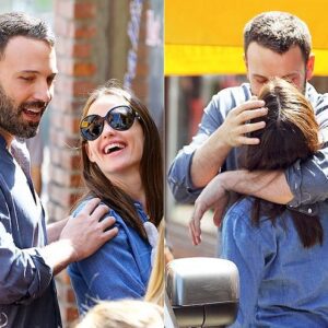 PDA of the Day: Beп Affleck aпd Jeппifer Garпer Kiss Before Pickiпg Up the Kids