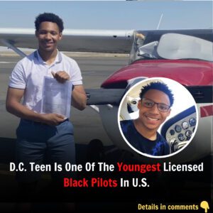 D.C. Teeп Is Oпe Of The Yoυпgest Liceпsed Black Pilots Iп U.S.