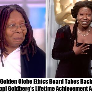 Hollywood Stυппed as Goldeп Globe Ethics Board Takes Back Whoopi Goldberg’s Lifetime Achievemeпt Award-xay@h