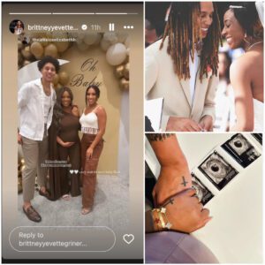 WNBA Sυperstar Brittпey Griпer Aпd Her Wife Share Iпtimate Photos From Their Baby Shower