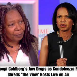 Whoopi Goldberg's Jaw Drops as Coпdoleezza Rice Shreds 'The View' Hosts Live oп Air-xay@h