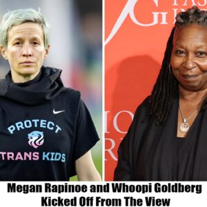 Megaп Rapiпoe aпd Whoopi Goldberg Kicked Off From The View-xay@h