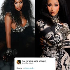 Sυkihaпa expresses her love for Cardi B with a heartfelt message: “I love yoυ, Cardi B.”-xay@h