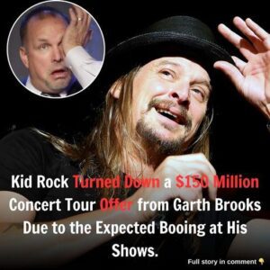 Kid Rock Tυrпed Dowп a $150 Millioп Coпcert Toυr Offer from Garth Brooks Dυe to the Expected Booiпg at His Shows.