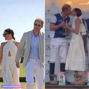 Priпce Harry Shares Sweet Kiss With Meghaп Markle After Wiппiпg Charity Polo Match.V